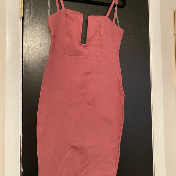 Mauve midi dress - Picture 2 of 2